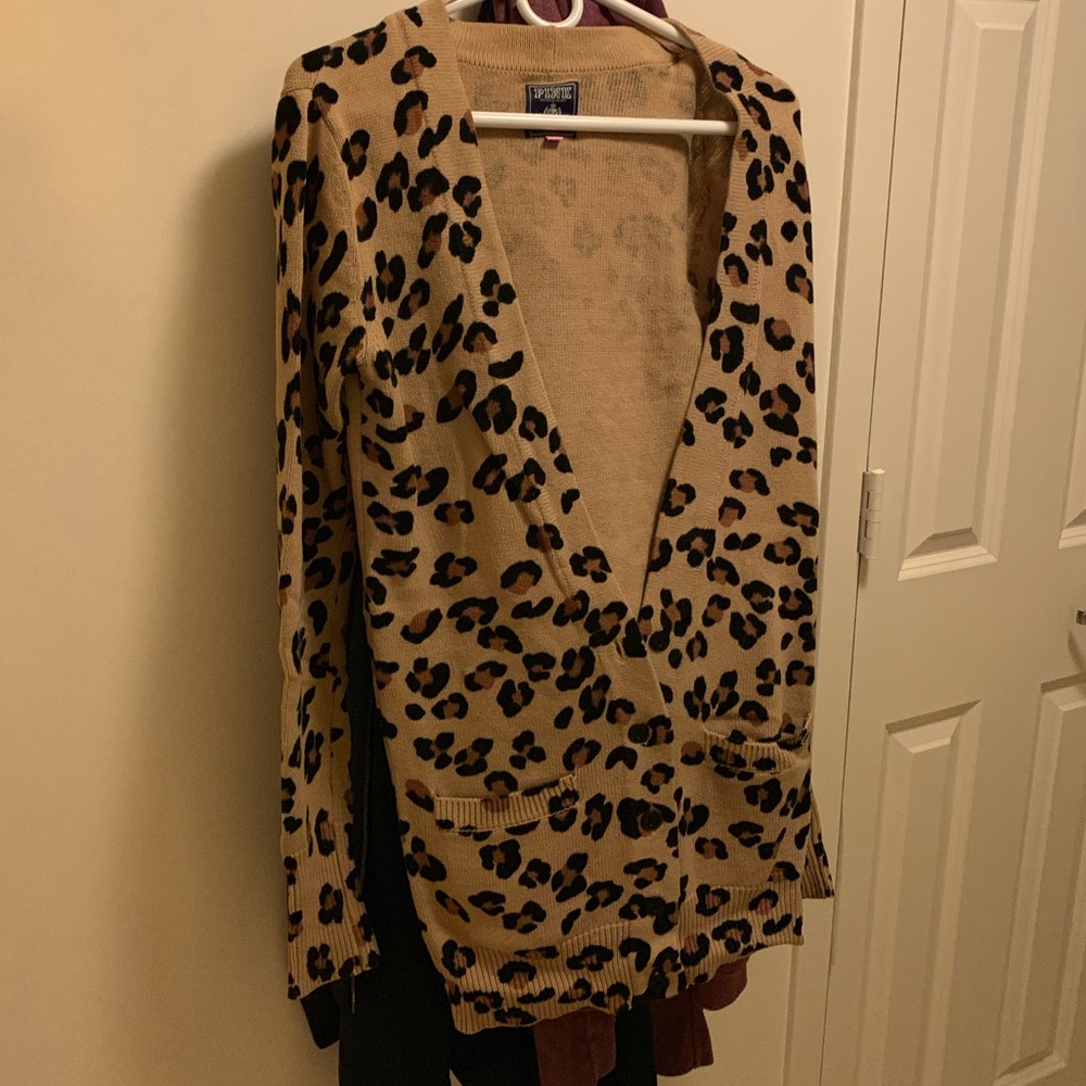 Victoria Secret PINK Leopard Sweater